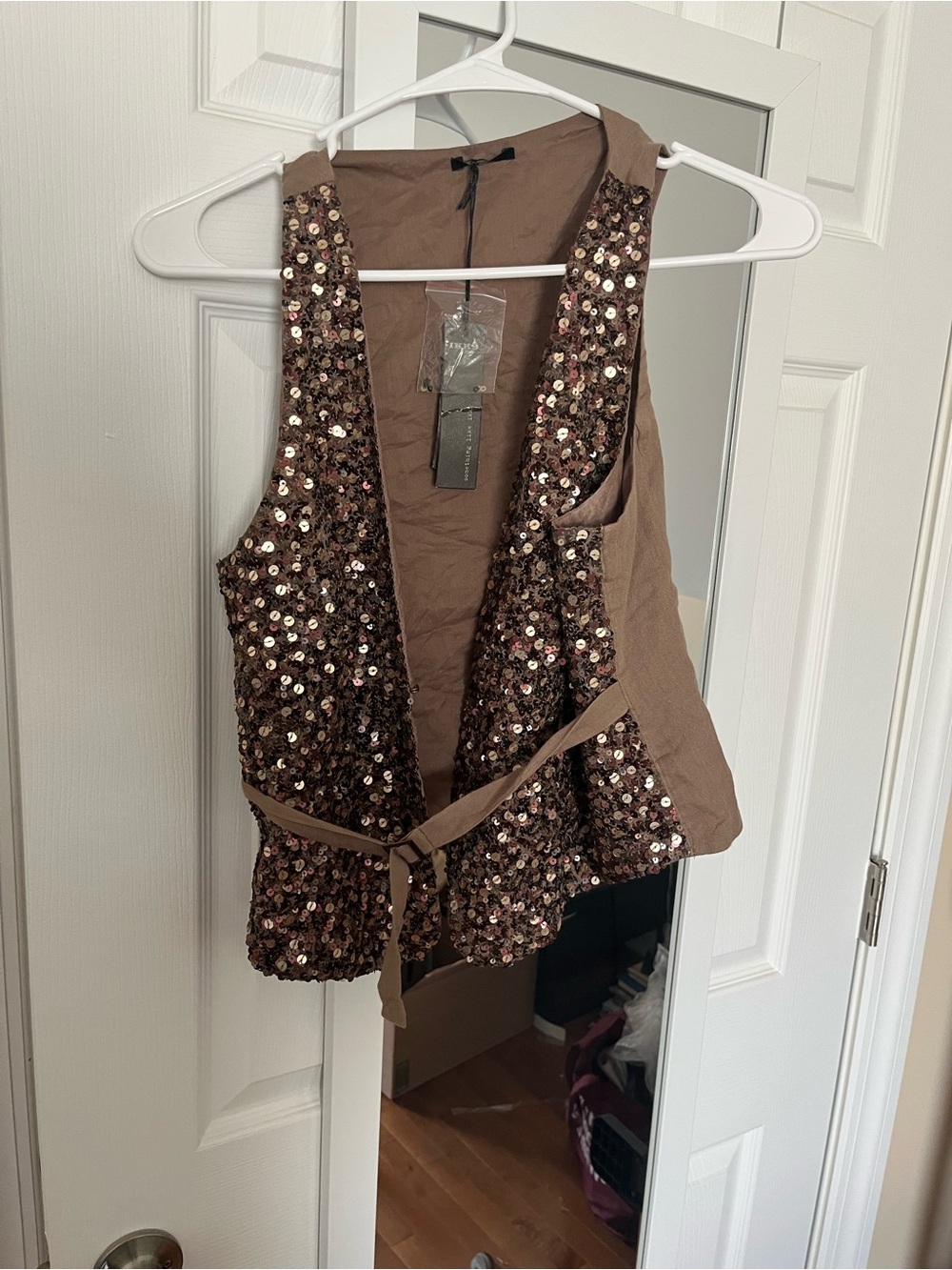 Something like this IKKS  size medium vest